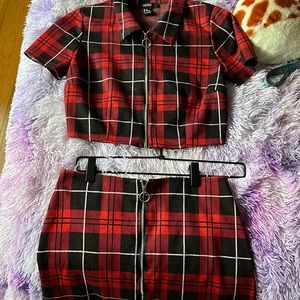 Matching skirt, Croat top set